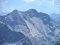 Looking south Monte Torena from Pizzo Coca