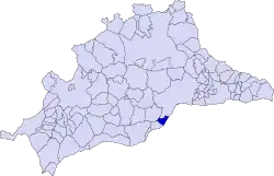 Location of Torremolinos