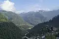 View from Tosh village, Parvati valley, Kullu district. 2017.