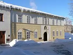 Former town hall at the town square