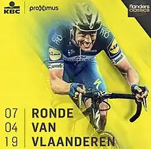 Event poster with previous winner Niki Terpstra