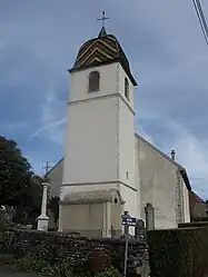 The church in Tournans