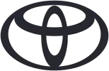 Toyota logo containing all letters of the name in the Latin alphabet.