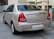 Etios saloon (pre-facelift)