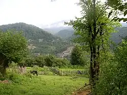 Mountains of the Tkvarcheli district