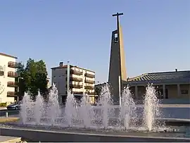 The church in Tinqueux