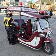 Police tuk-tuk, Chiang Mai