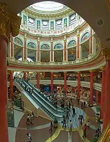 Interior of the Trafford Centre, by Chapman Taylor and Leach Rhodes Walker, 1998