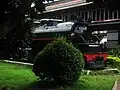 CC5029 (ex-SS1629), one of the 2-6-6-0 "Denver" type mallet locomotive which preserved as static display, during colonial time it also known as Bergkoningin (Queen of the Mountains), because it was used in the mountainous line in West Java. Later it was known as Si Gombar (The Monster} due to its huge size.