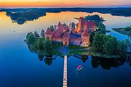 Trakai Island Castle in Trakai