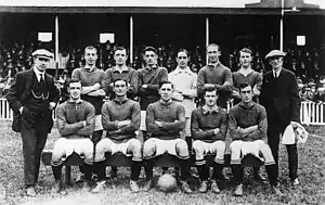 First Football League match in 1921