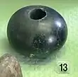 Stone mace head