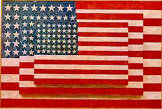 Jasper Johns, Three Flags, 1958