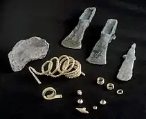 Gold and bronze hoard from Wrexham, Wales, 1300-1150 BC