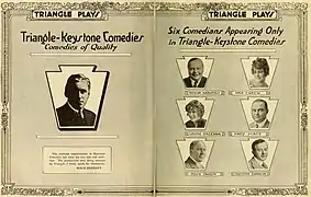 Triangle-Keystone comedies (1916)