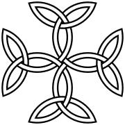 A Carolingian cross