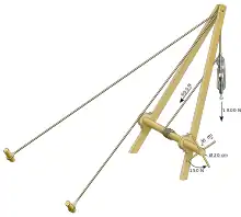 The Trispastos ("three-pulley-crane") is a simple guyed mast form of crane that dates to Greco-Roman times