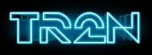 The logo "TR2N" in a stylized futuristic type resembling a neon display.