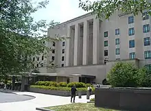 Oblique view of the Harry S. Truman building