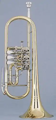 Rotary Valve Trumpet in C