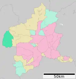 Location of Tsumagoi in Gunma Prefecture