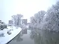 Tundzha River - between city stadium and city park