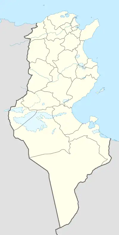 M'saken is located in Tunisia