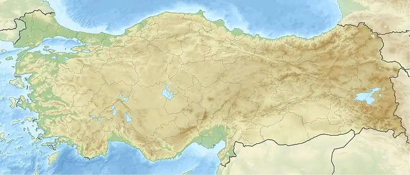 Kahramanmaraş is located in Turkey