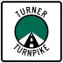 Turner Turnpike marker