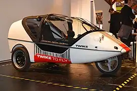 Twike 3 at the IAA 2015 in Frankfurt