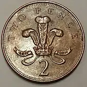 Two pence coin