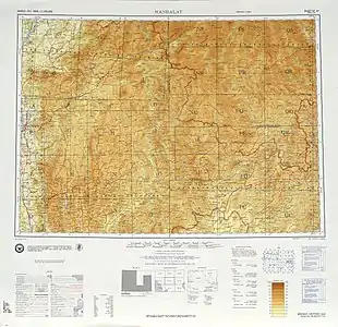 The Mandalay region of Burma