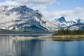 Upper Kananaskis Lake in Peter Lougheed Provincial Park