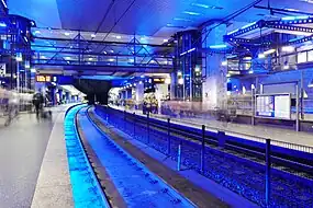 Stadtbahn station at Essen Hauptbahnhof