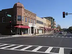 4th Street Looking East in Downtown Peru