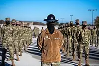 The first seven enlisted guardians graduate from Basic Military Training on 10 December 2020