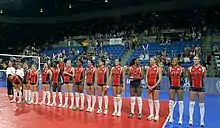 U.S. women's volleyball Olympic team of 2008