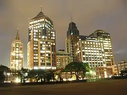 UB City at night