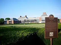 Looking north east toward Carl R. Woese Institute for Genomic Biology