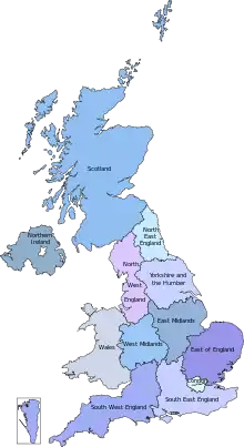 European Parliament constituencies in the United Kingdom