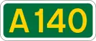 A140 shield