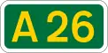 A26 shield