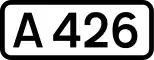 A426 shield