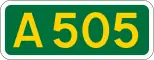 A505 shield