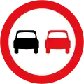 No overtaking