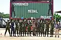 Medal parade of BANSRIC and BANMMRLU in UNAMID by FORCE CHIEF OF STAFF Brig Gen Shahid Mahmud