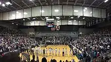 A record crowd watched UNF win the 2015 A-Sun Tournament title