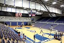 UNF Arena during men's basketball practice