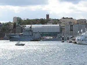 URF loaded onto HMS Belos