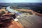 Newt Graham Lock and Dam on the Verdigris River in Wagoner County, Oklahoma